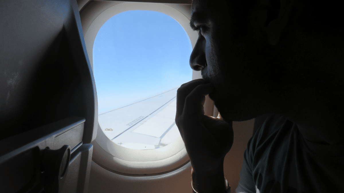 Miedo a viajar en avión
