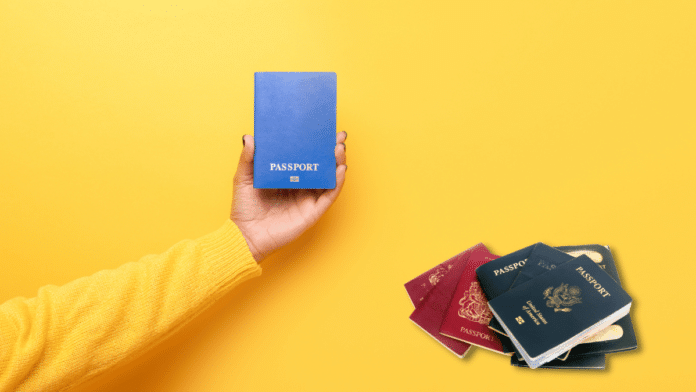 Diferentes pasaportes