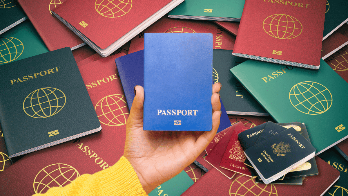 colores en pasaportes 