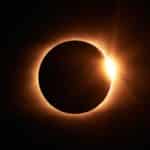 Eclipse solar "anillo de fuego"