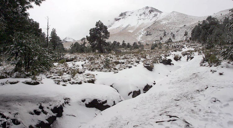 La Malinche, Puebla y Tlaxcala, nevado