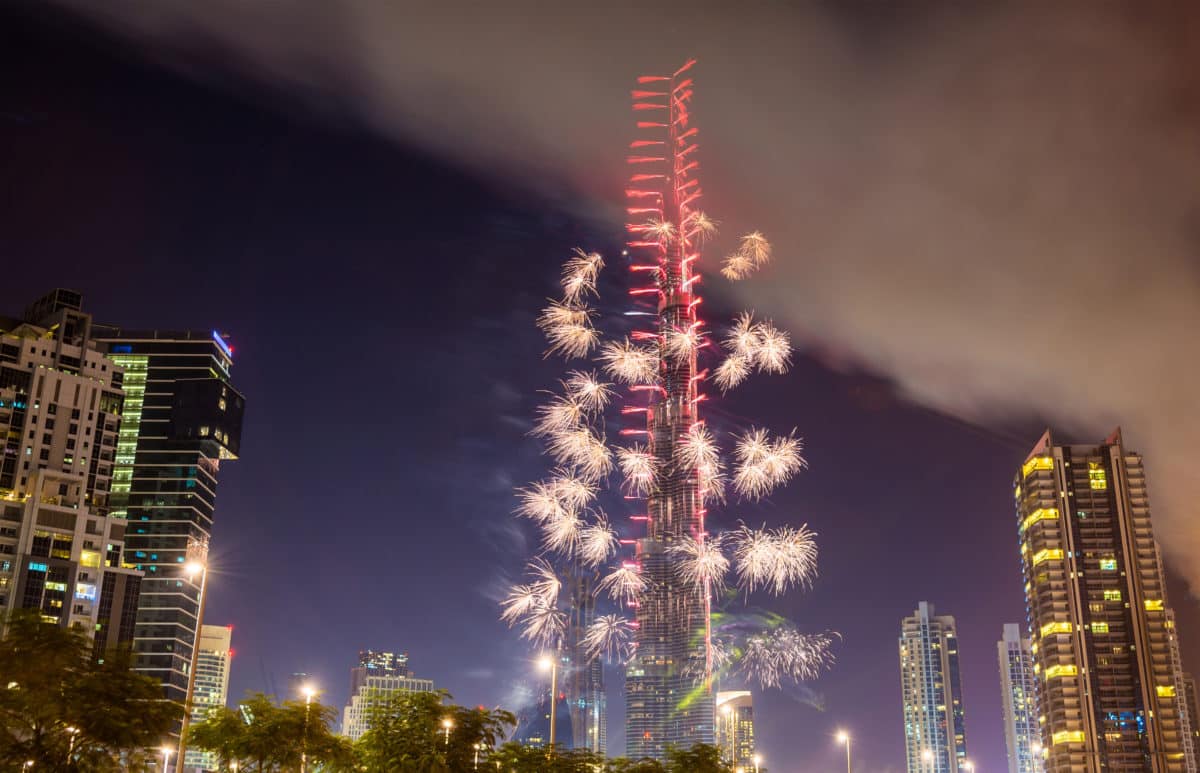 burj khalifa año nuevo