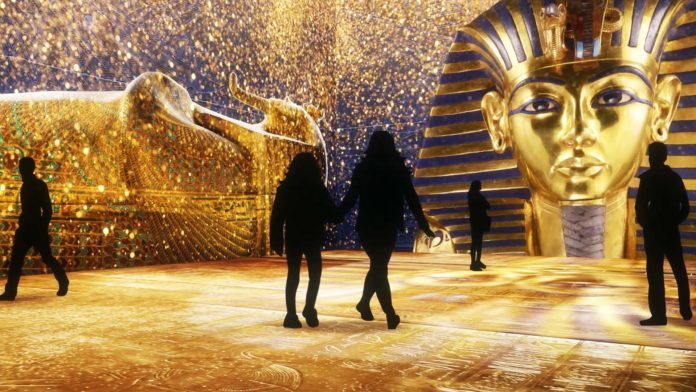 Exposición inmersiva de Tutankamón
