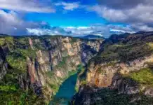 El cañón del sumidero.