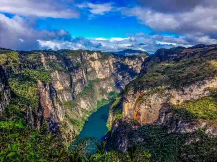 El cañón del sumidero.