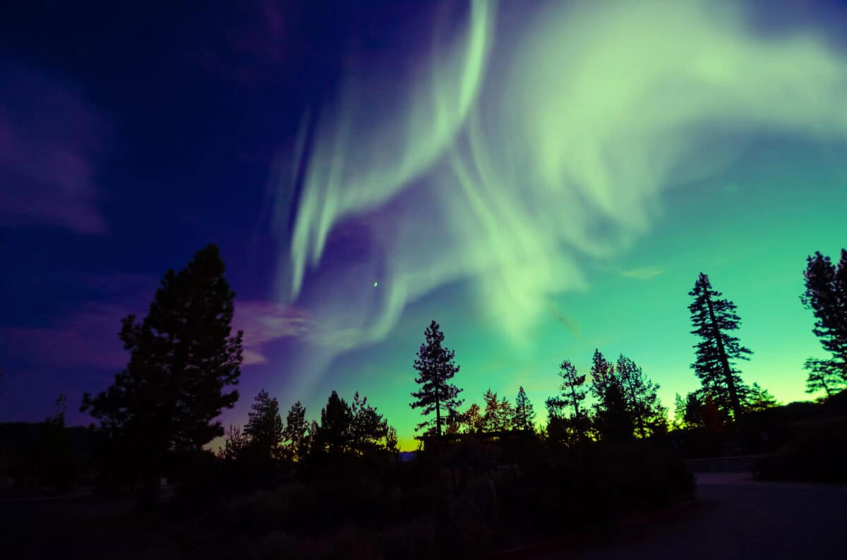 Auroras boreales en Finlandia