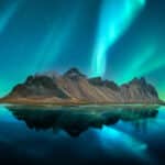 Auroras boreales en Islandia