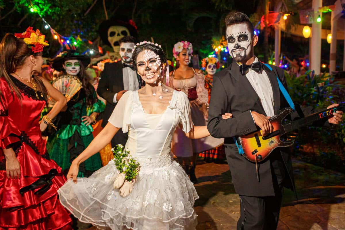 Playa del Carmen. Día de muertos