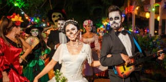 Playa del Carmen. Día de muertos