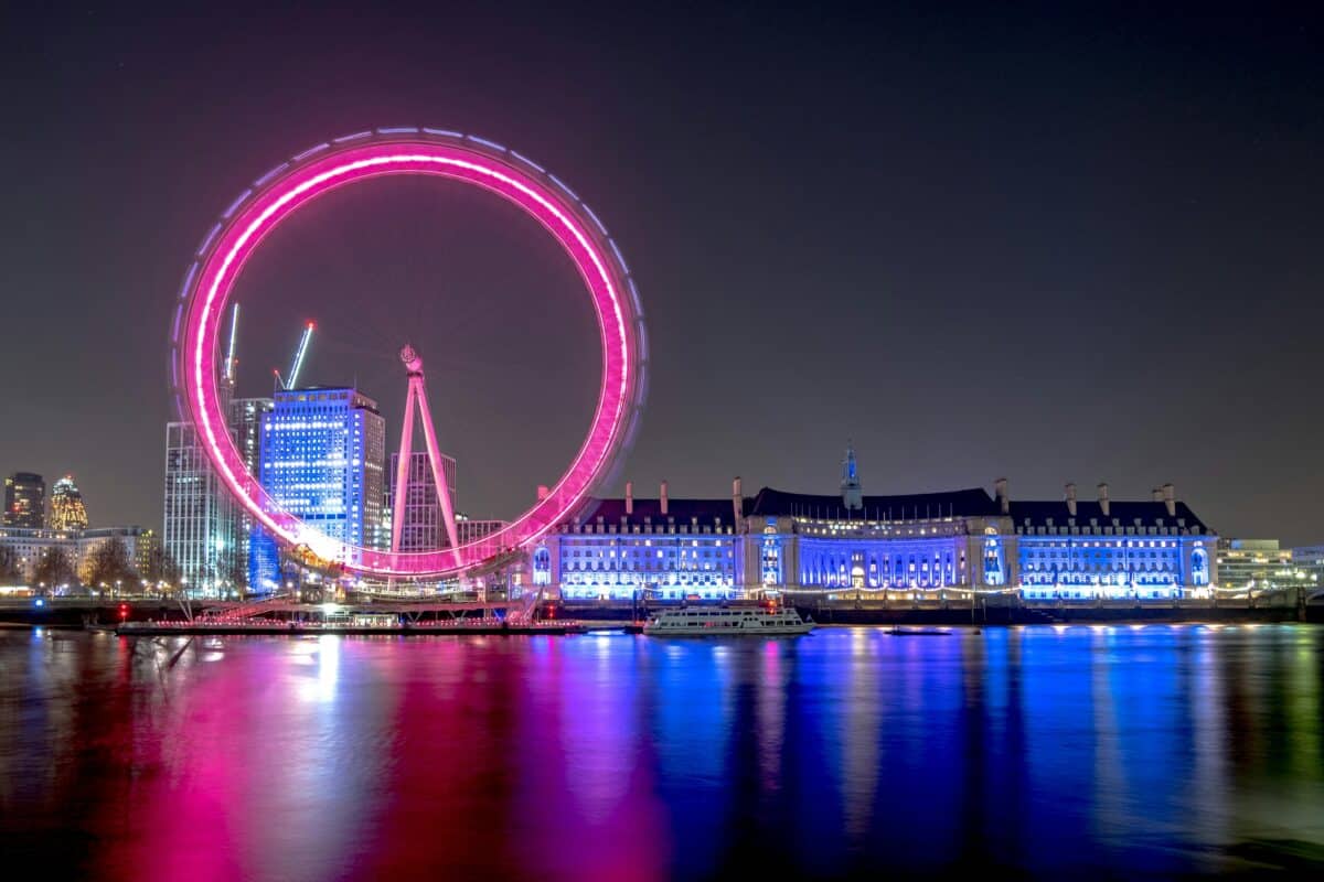 london eye, en londres