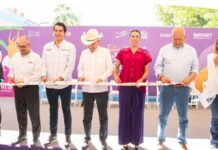 secretaria de Turismo de México, Josefina Rodríguez Zamora, y el gobernador, Alfonso Durazo Montaño, presidieron la inauguración del segundo Festival de Pueblos Mágicos del Mar de Cortés.