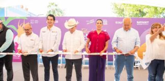 secretaria de Turismo de México, Josefina Rodríguez Zamora, y el gobernador, Alfonso Durazo Montaño, presidieron la inauguración del segundo Festival de Pueblos Mágicos del Mar de Cortés.