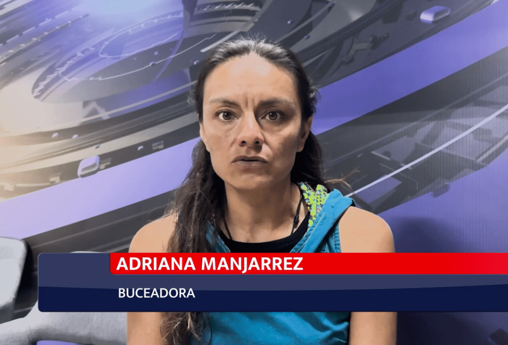 adriana manjarrez, una buceadora con más de 18 años de experiencia en los cabos