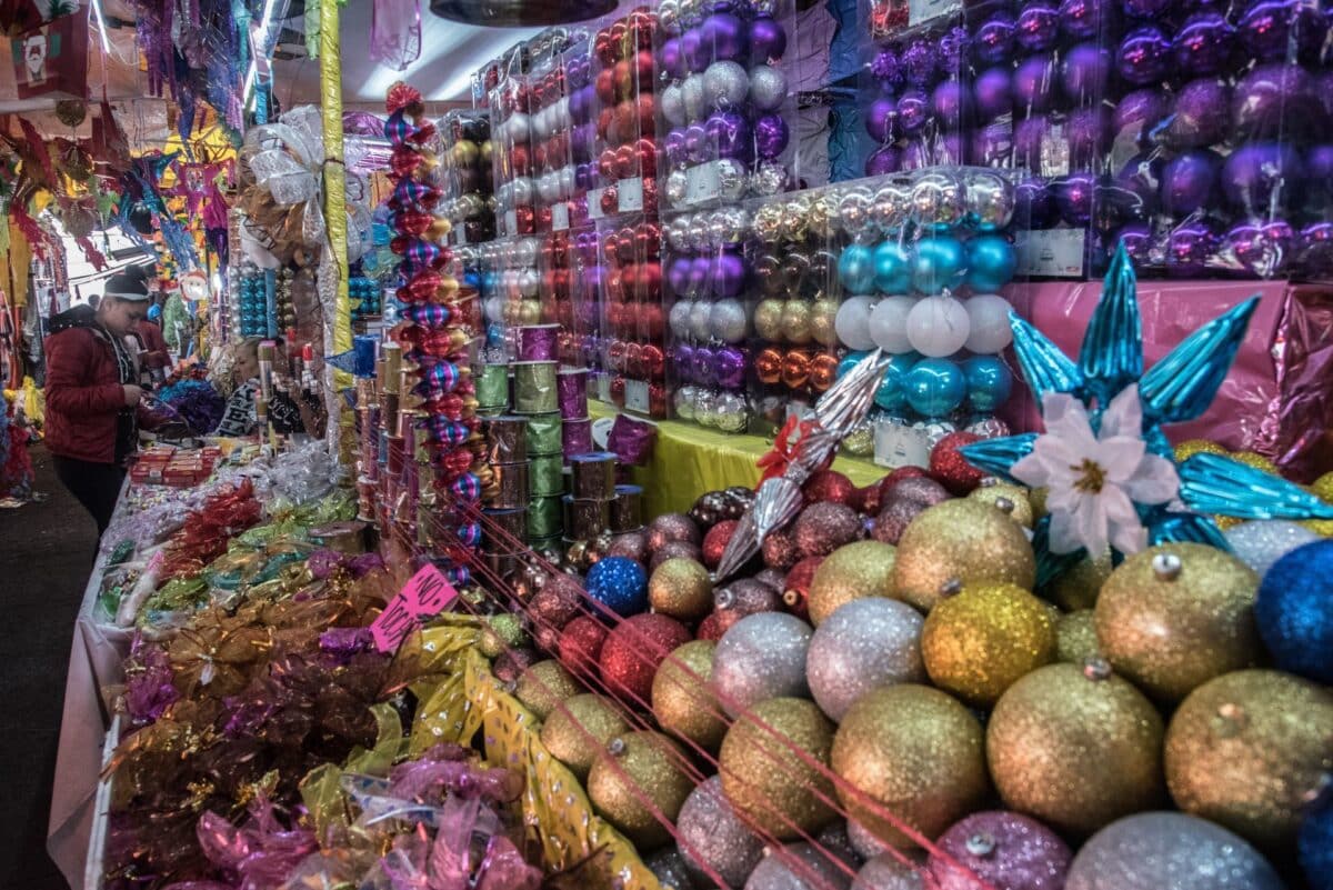 mercado navideño