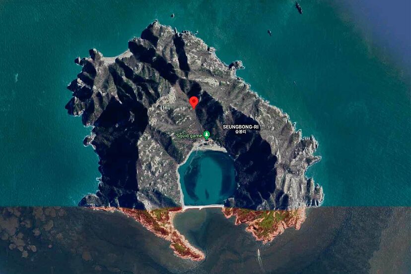 isla seung bong-ri en corea del sur,