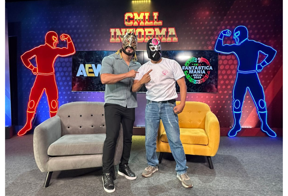 Komander en entrevista por su participación en AEW Grand Slam México 2025?