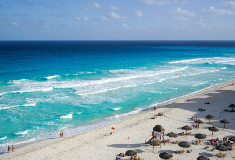 Cuál es la región más turística de México. Cancún. Playas