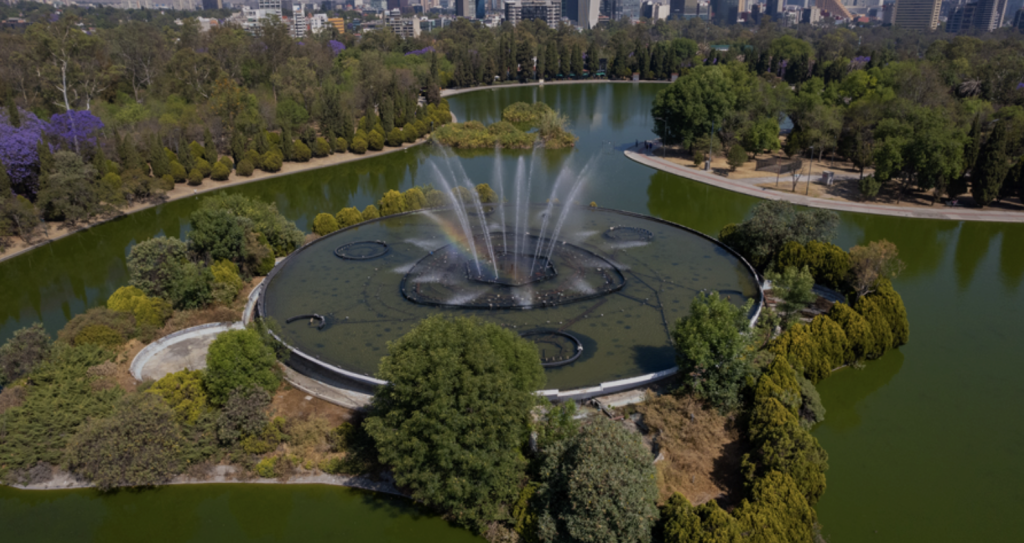 Bosque de Chapultepec para andar en bicicleta