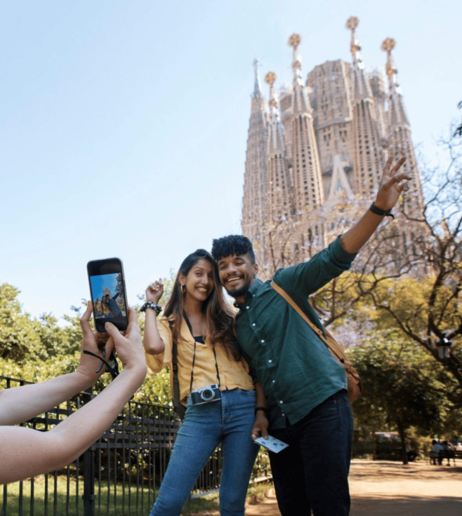 Turistas extranjeros en San Miguel de Allende