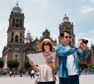 México está de moda, los turistas extranjeros visitan el país
