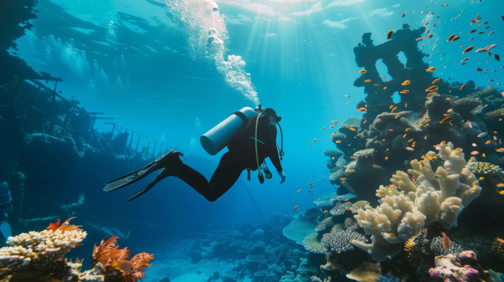 Actividad de buceo para el verano 2025