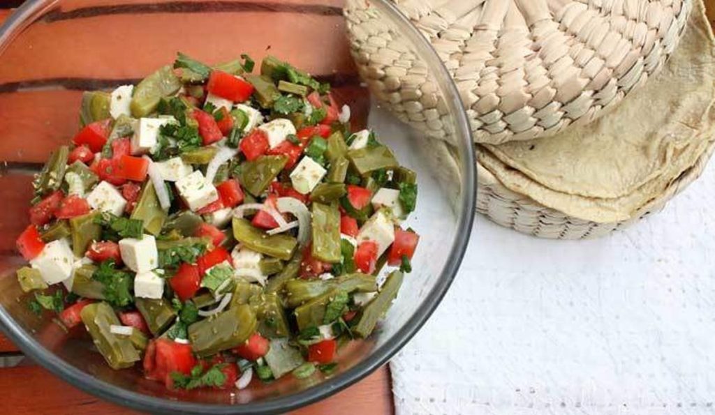 Platillos con nopales