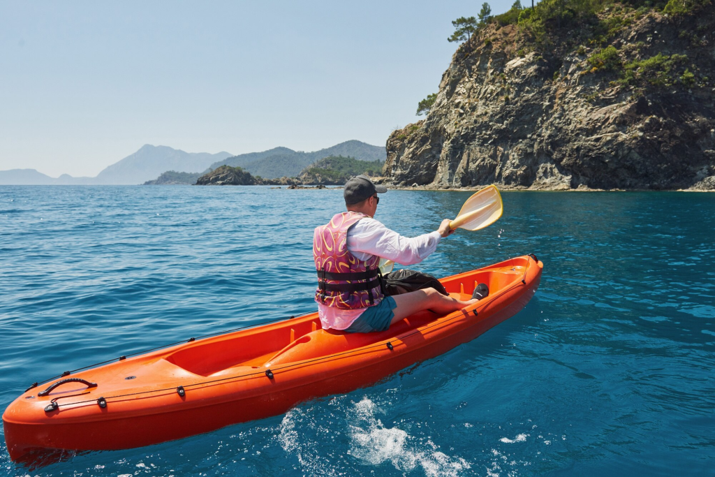 Aprender kayak durante el verano
