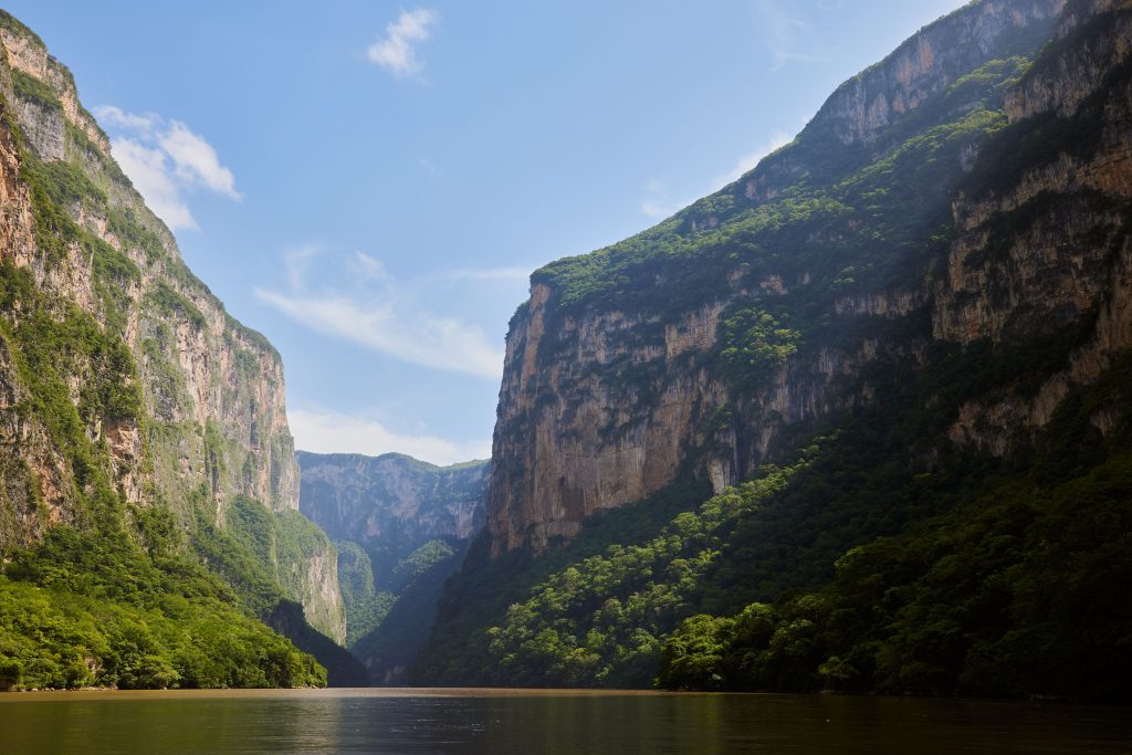 Cañón del Sumidero, en Chiapas