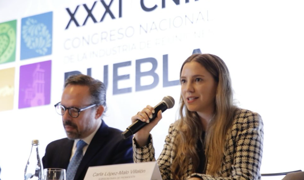 Carla López-Malo ya era parte de la secretaría de Turismo en Puebla, pues fue designada como subsecretaria de Promoción Turística del Estado
