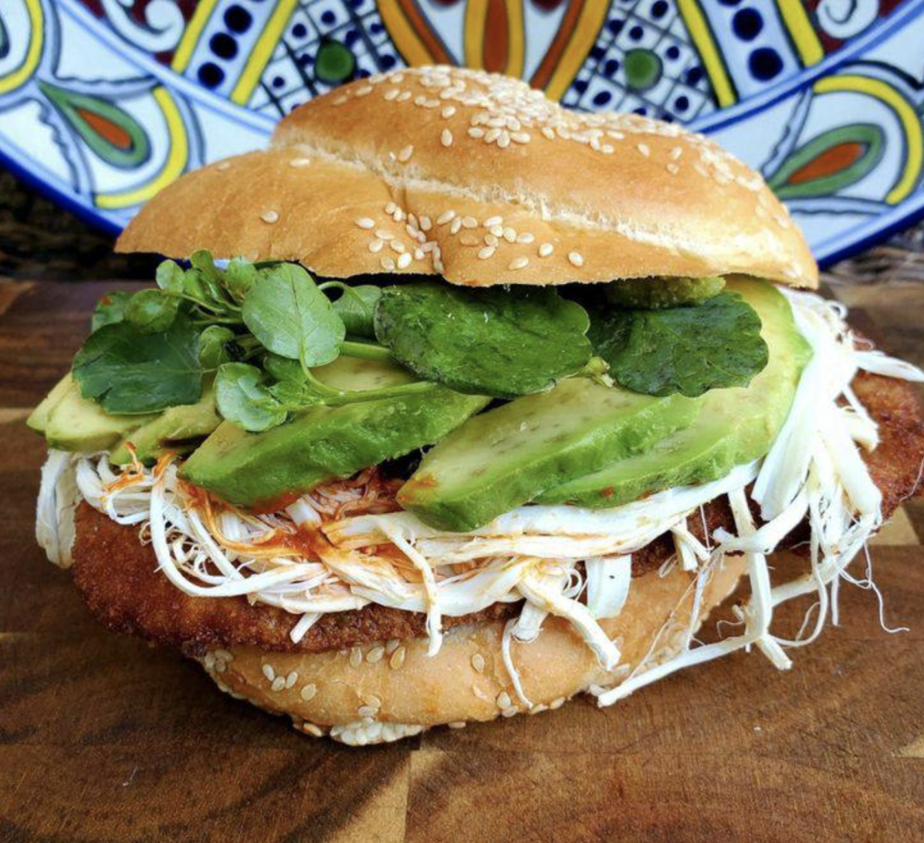 Cemitas poblanas