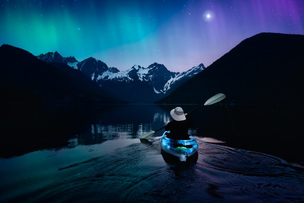 Kayak nocturno