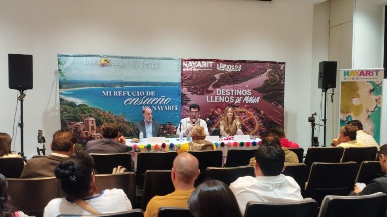 Conferencia de prensa Nayarit en Museo de Arte Popular