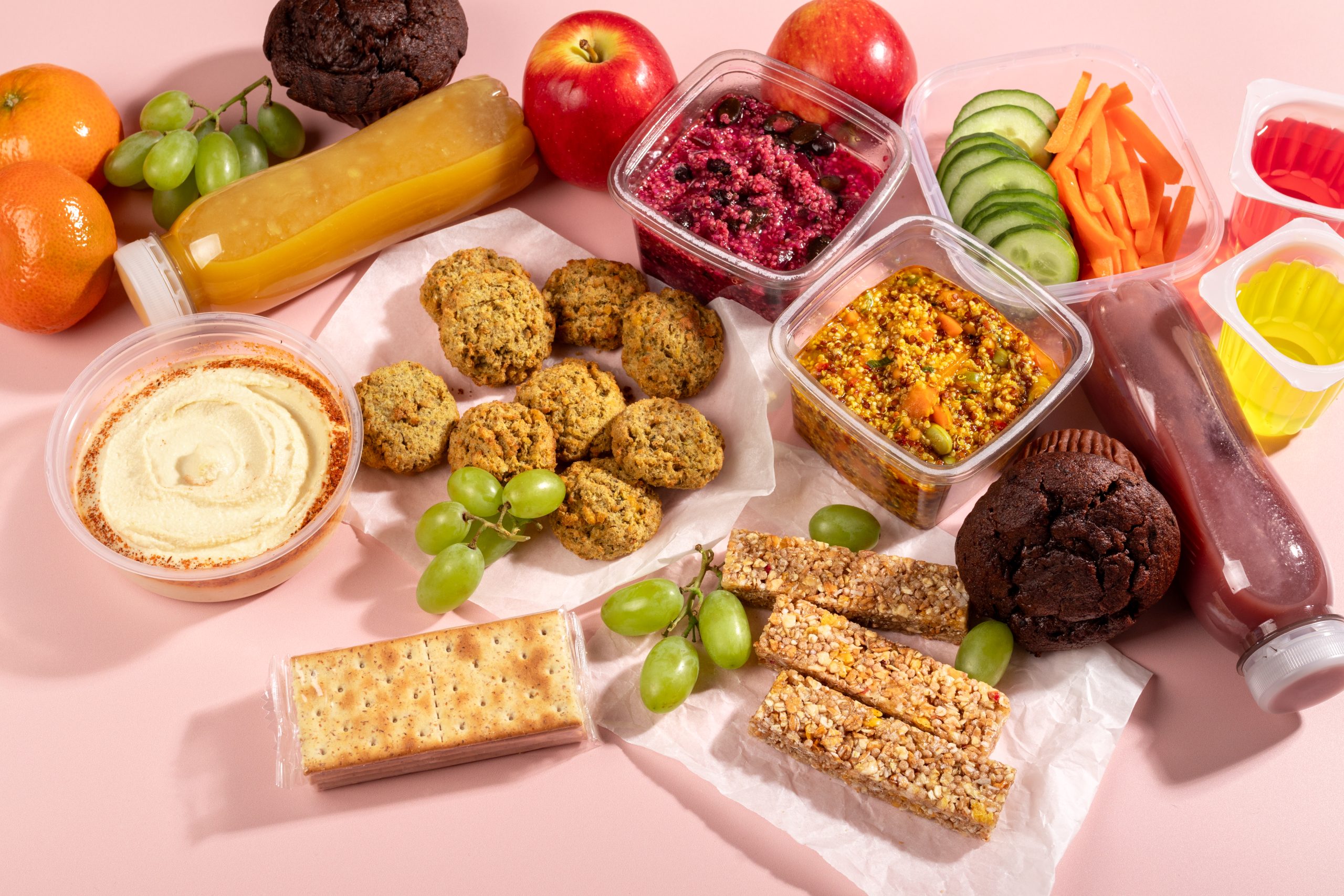 5 Snacks saludables para el camino