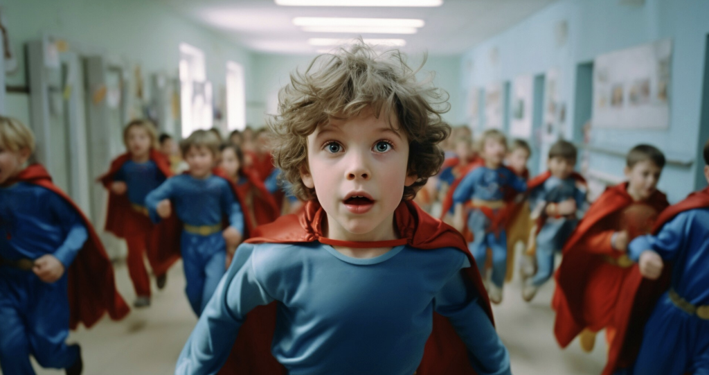 fanático de los superhéroes