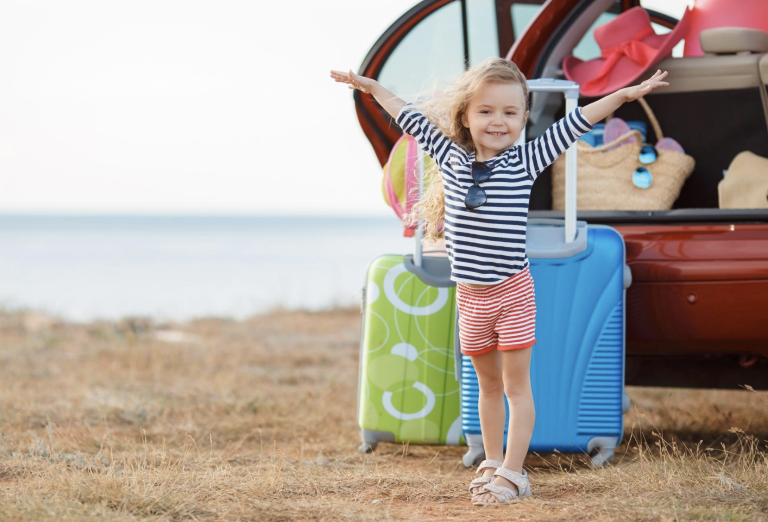 viajar con niños en las vacaciones de verano 2025