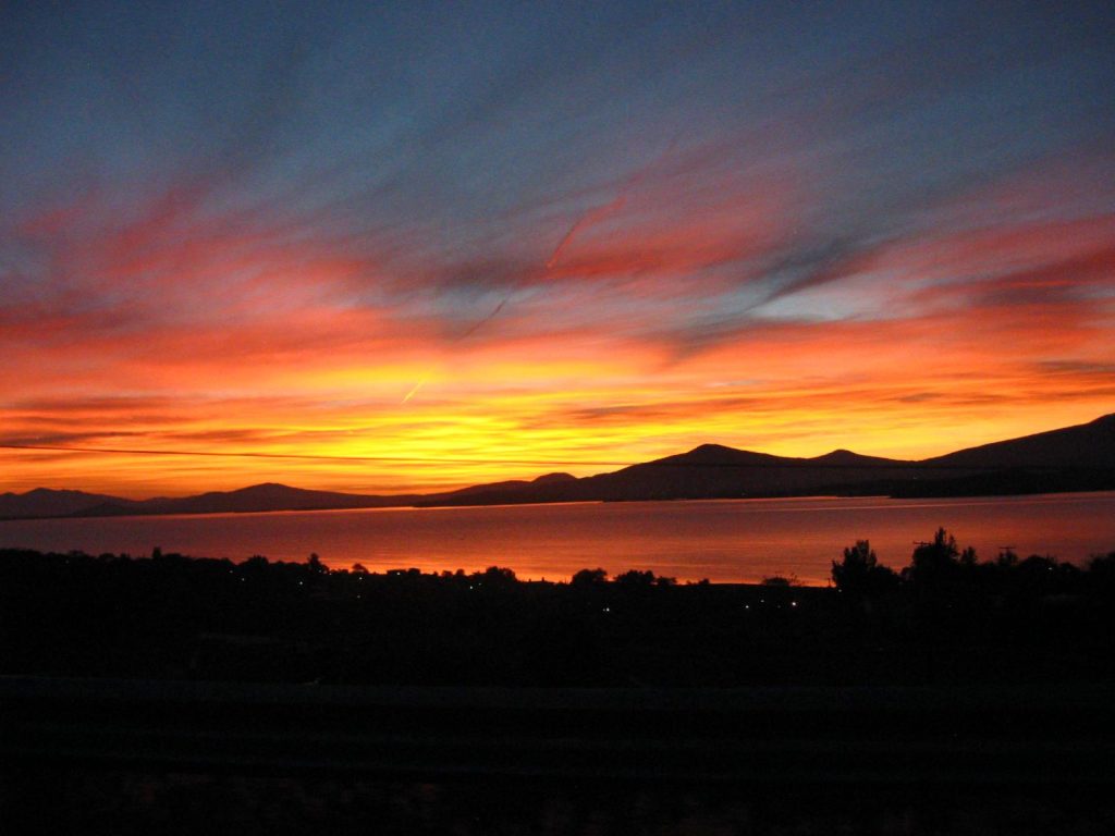 Atardecer en Pátzcuaro (Michoacán)