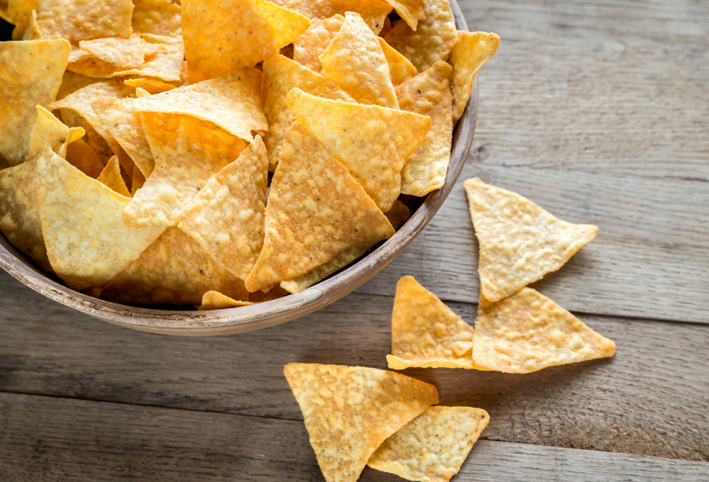 Totopos para chilaquiles