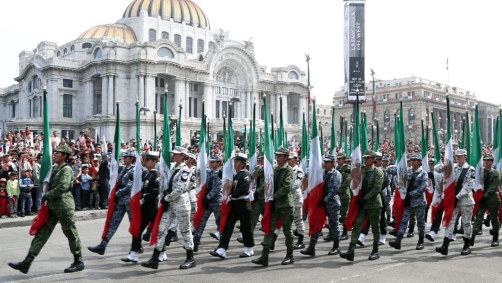 Historia sobre el origen del desfile militar del 16 de septiembre