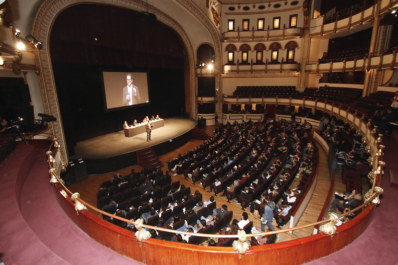 Teatro de la ciudad Esperanza Iris en el Centro Histórico de la Ciudad de México