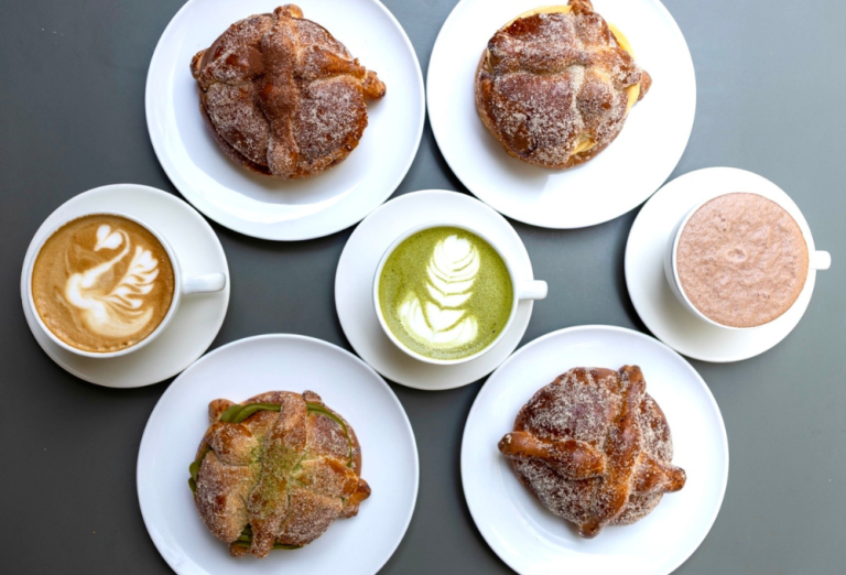 Rutas de pan de muerto en la CDMX. Café Ruta de la Seda