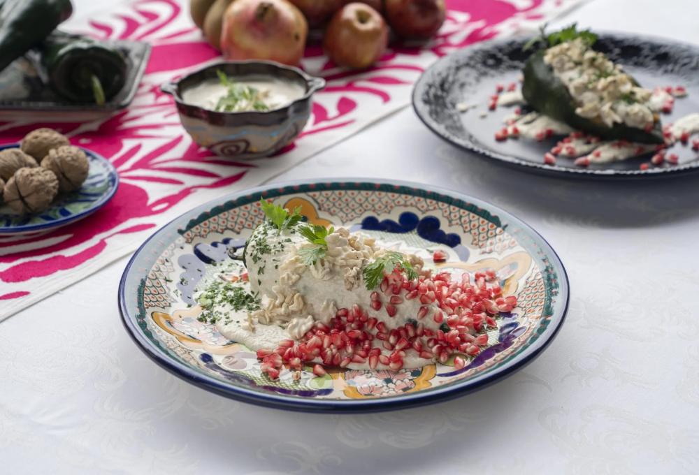 Chile en nogada, El Tajín (Coyoacán).