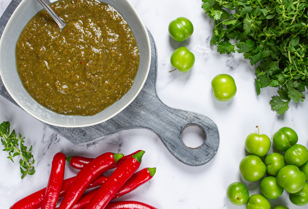 Salsa verde. Ingredientes