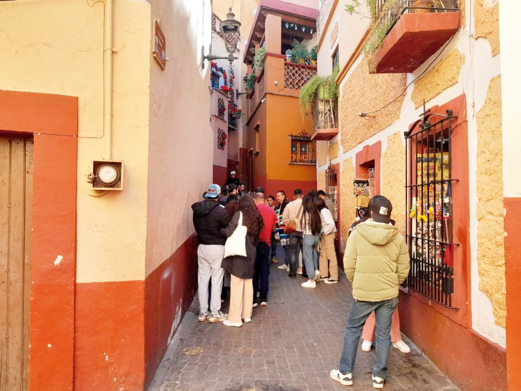 Callejón del Beso en Guanajuato