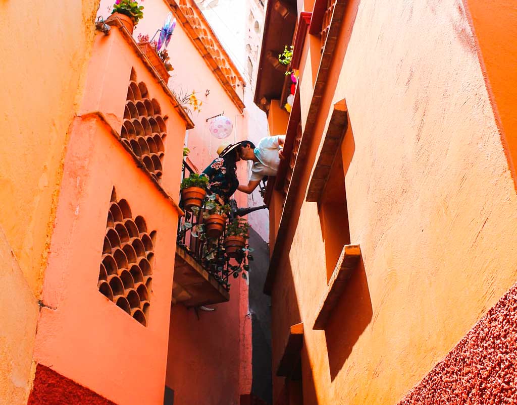 Leyenda del Callejón del Beso en Guanajuato