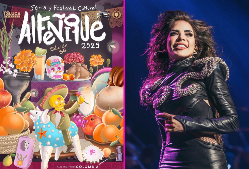 Conoce la Feria del Alfeñique 2025 en Toluca. Gloria Trevi