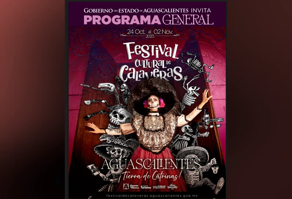 Festival Cultural de Calaveras en Aguascalientes. ¡Lánzate este fin!