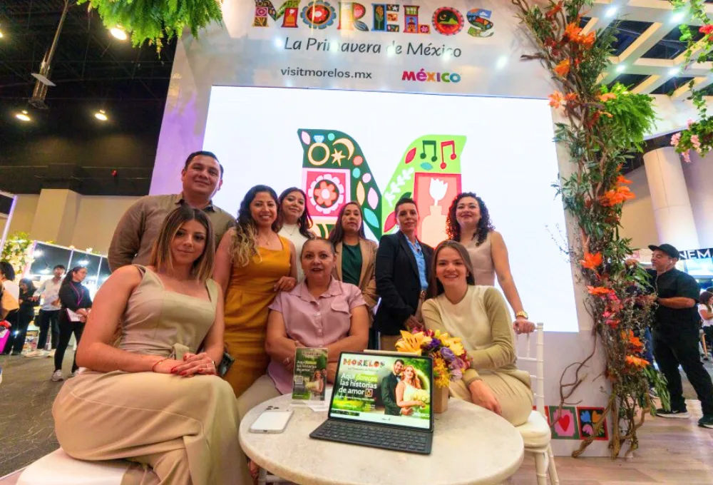 Morelos se consolida como destino líder para bodas y escapadas románticas en Expo Me Caso 2025