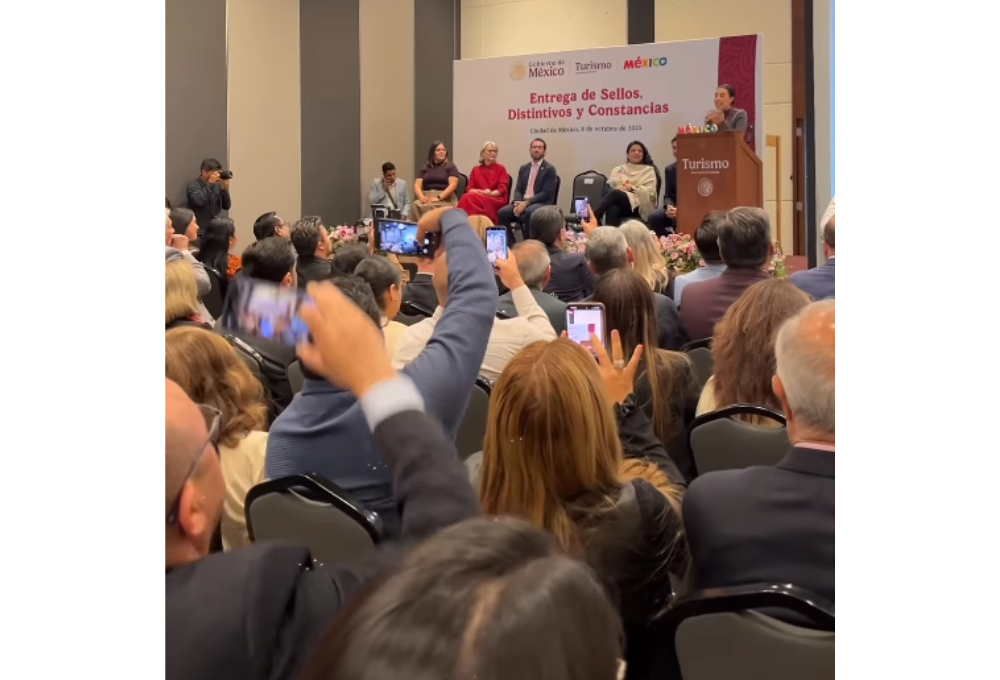 Sectur reconoce la excelencia turística: Entrega 1,381 distintivos de calidad y lanza nuevo “Distintivo de Turismo Comunitario”