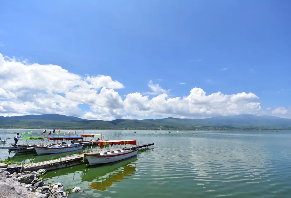 Laguna de Cajititlán, Guadalajara, Jalisco.