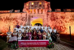 La secretaria de Turismo, Josefina Rodríguez Zamora, participó en la toma de protesta de la Red de Promoción de Turismo Comunitario en Campeche, iniciativa que fortalecerá la colaboración interinstitucional y el desarrollo sostenible en las comunidades